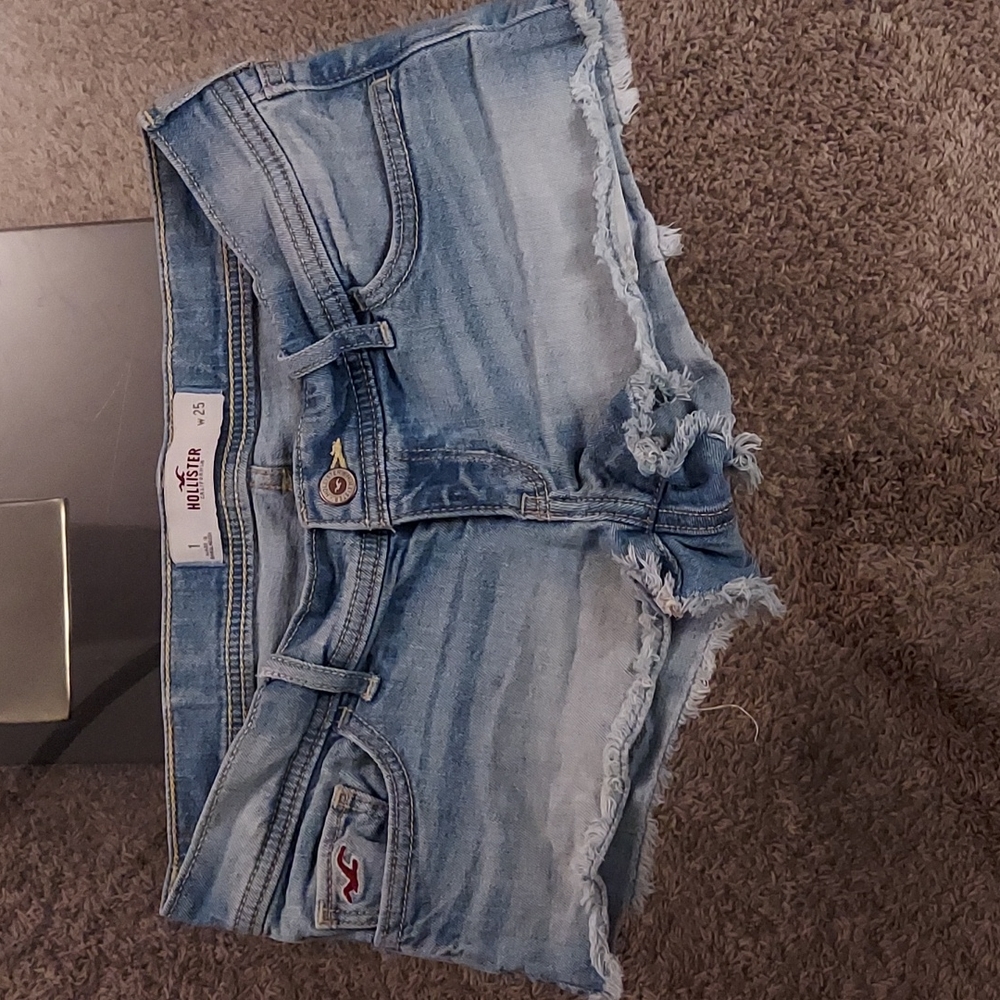 Hollister Jean shorts, Juniors /girls size 1.